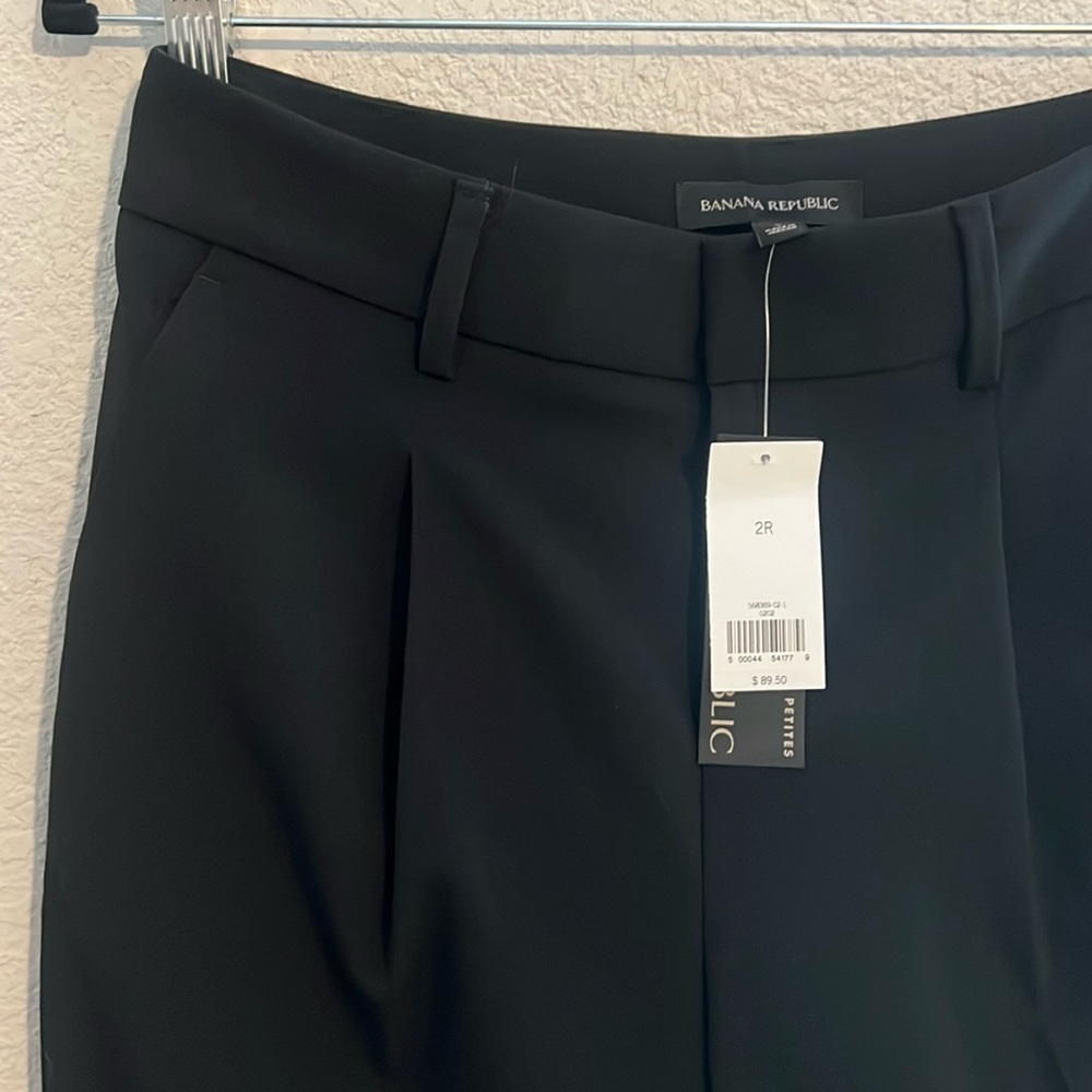 Banana Republic Black Women's Dress Pants NWT -Size 2 - Never Worn Before
